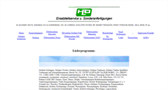 Desktop Screenshot of hlo-ersatzteilservice.de